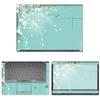Decalrus - Protective Decal Floral Skin Sticker for Dell Latitude 5490 (14" Screen) case Cover wrap DElatitude14_5490-78 view 1