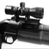 Trinity 4x32 mildot Reticle Aluminum Black Picatinny Weaver Mount Adapter Tactical Optics Hunting Scope Single Rail Base for Stevens 320 view 1