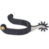 Tough 1 Spurs Mens 10 Point Rowel Steel Rasp Design Black 78-9962 view 1
