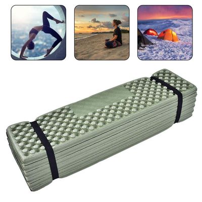Christmas Carnival Foam Sleeping Pad, Foam Camping Mat, Outdoor Foam Camping Mat Folding Beach Tent Sleeping Pad Waterproof Mattress(Black Green)
