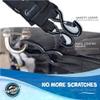WavesRx Premium Boat & Jet Ski Trailer Transom Tie Down Straps - Adjustable Marine Boat Trailer Strap via Quick Release Buckle - Boats Transom Straps & Watercraft Accessories for Safe Transport view 4