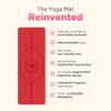Liforme Year of The Pig Yoga mat  Free Yoga Bag, Patented Alignment System, Warrior-like Grip, Non-Slip, Eco-friendly, Sweat-resistant, Long, Wide and Thick for comfort view 3
