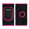 Sborter Knee Pads for Kids Junior Youth, for Biking,Volleyball,Basketball,Football,Skating,Dancing, 1 Pair,S Black/Rose view 2