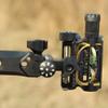 SHARROW Archery Compound Bow Sight 7 Pin Bow Sight Aluminum Alloy Bow Sights Compound Bow 0.019 Optical Fiber Retinal Sight Accessories Hunting (Black) view 4