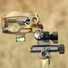 SHARROW Archery Compound Bow Sight 7 Pin Bow Sight Aluminum Alloy Bow Sights Compound Bow 0.019 Optical Fiber Retinal Sight Accessories Hunting (camo) view 2
