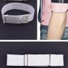 SUPVOX Shirt Stay Belt Anti-Slip Shirt Garters for Men and Women Non Adjustable Lock Belt with Strong Clips 2 Pack 6.49 X 0.98 X 0.19 inch view 2