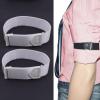 SUPVOX Shirt Stay Belt Anti-Slip Shirt Garters for Men and Women Non Adjustable Lock Belt with Strong Clips 2 Pack 6.49 X 0.98 X 0.19 inch view 3