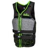 Ronix Driver's Ed Capella 3.0 CGA Life Vest, Black/Lime, Teen (75-125lbs) view 2