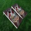 Distressed America 16 USA Flag Cornhole WRAP Set Vinyl Board Decal Baggo Bag Toss Boards * Made in The USA * view 1