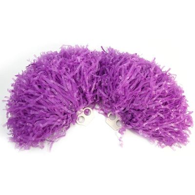 8 Colors 2pcs Cheerleading Poms, PE Cheer Poms Cheerleading Kit Accessories Special for Kindergarten Children s Activities Cheerleading Kit Finger Ring () Dance Supplies
