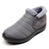 Stunner Women Warm Ankle Snow Boots Fur Lining Thickening Slip On Winter Shoes Gray US 4.536 view 1