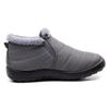 Stunner Women Warm Ankle Snow Boots Fur Lining Thickening Slip On Winter Shoes Gray US 4.536 view 3
