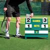 Vermont Wooden Tennis Scoreboard [Freestanding]  Professional Scorer for All Tennis Courts view 2