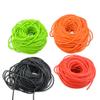 SHARROW Archery Bow Tube Peep Sight Replacement Stretch Compound Bow Pull Line Peep Sight Rubber Elastic Tube Band 1/8 1/4 3/16 Hole Size (Black, 5m) view 1