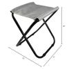 Portable XL Folding Stool for Camping and Sports view 2