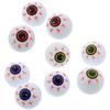 tlc Spooky Fun Play Bundle Set Eyeball Ping Pong Balls for Halloween 36pcs Total (Red Blue and Green) view 1
