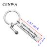 CENWA Singer Gift Music Lovers Gift Karaoke Lover Gift I Dont Always Sing Oh Wait Yes I Do Microphone keychain Gift for Musician Singer (always sing K) view 2