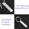 CENWA Singer Gift Music Lovers Gift Karaoke Lover Gift I Dont Always Sing Oh Wait Yes I Do Microphone keychain Gift for Musician Singer (always sing K) view 3
