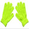 BaiX Boys and Girls Warm Winter Knitted Writing Gloves, 5-12 Years Old (Light Green) view 1
