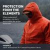 Grundens Mens Neptune Commercial Fishing Jacket | Waterproof, Adjustable, Refraction Camo Stone, X-Small view 4