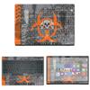 Decalrus - Protective Decal Skull Skin Sticker for Dell Latitude 5500/5501 (15.6" Screen) case Cover wrap DELatitude5500-57 view 1
