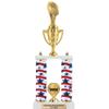 Crown Awards 22" Fantasy Football Trophy - American Glory Fantasy Football Trophies Engraved Prime view 1