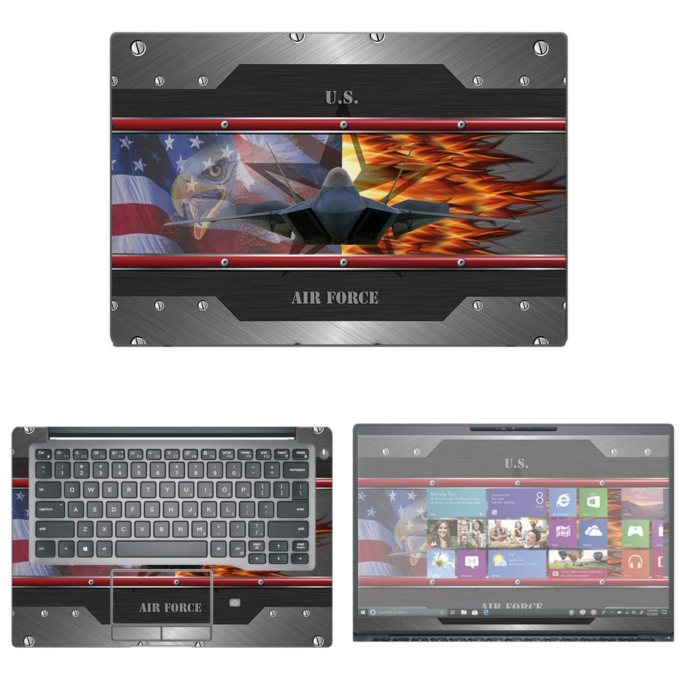 Decalrus - Protective Decal Military Skin Sticker for Dell Latitude 7400 (14" Screen) case Cover wrap DellLatitude7400STND-193