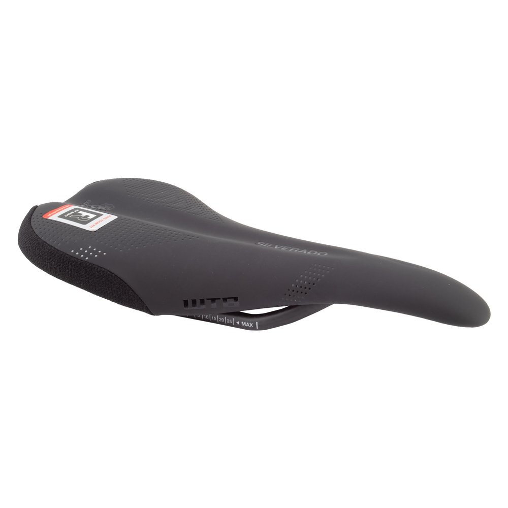 WTB Silverado Bike Saddle - Lightweight, Ergonomic Saddle with Microfiber Cover, Flex-Tuned Shell, and DNA Padding Perfect for Gravel, Adventure Road, Cross Country & Trail