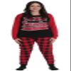 #followme Buffalo Plaid Family Kids Pajamas 34508-10195-2T view 2