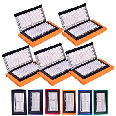(5 Pack) Careworx Play Wristband (Youth or Adult) with Triple Windows-Great for Tackle,Touch,and Flag Football (Orange, Youth)