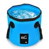 BANCHELLE Collapsible Bucket Water Container Portable Folding Camp Wash Basin for Outdoor Traveling Hiking Fishing Car Washing Gardening Camping (Blue, 20L) view 1