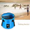BANCHELLE Collapsible Bucket Water Container Portable Folding Camp Wash Basin for Outdoor Traveling Hiking Fishing Car Washing Gardening Camping (Blue, 20L) view 4