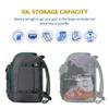 Unigear Ski Boot Bag Backpack for Helmet 50L/70L, Goggles, Gloves, Skis, Snowboard & Accessories (Gray) view 2