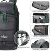 Unigear Ski Boot Bag Backpack for Helmet 50L/70L, Goggles, Gloves, Skis, Snowboard & Accessories (Gray) view 3