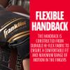 Franklin Sports Supratak Football Receiver Gloves - Black/Chrome - Adult X-Large view 4