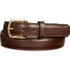 Bullhide Belts Mens Leather Belt for Casual Dress, 1.25" Wide, Brown, 46 Inches view 1