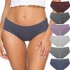 Altheanray Womens Underwear Cotton Underwear for Women Seamless Hipster Bikini Briefs Panties 6 Pack(3028L,Line 4) view 1