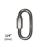 T316 Stainless Steel Quick Link Marine Grade Boating or Rigging 1/8" to 5/8" (1/4"(6MM)) view 3