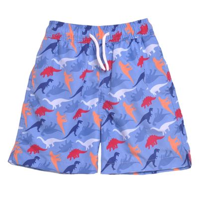 Flap Happy Boys' Swim Trunks, Dino Rex, 2