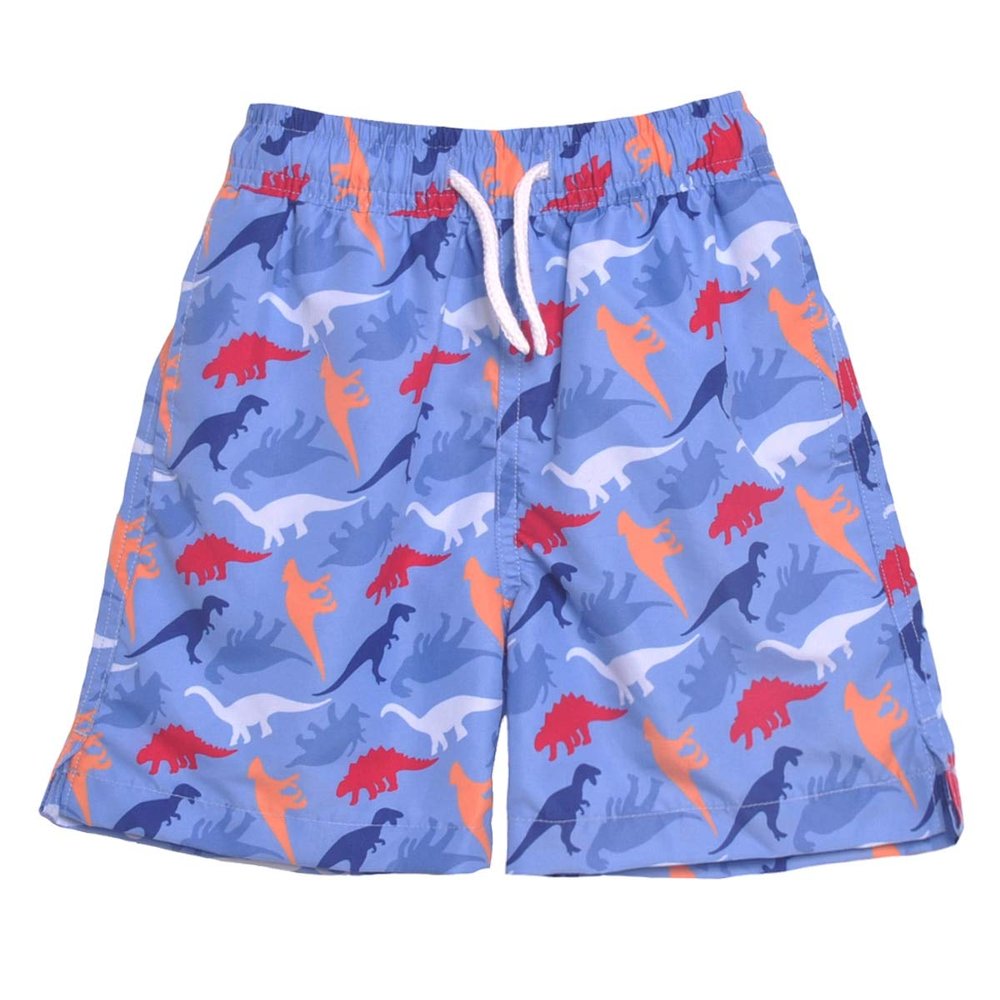 Flap Happy Boys' Swim Trunks, Dino Rex, 2