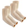 Aegend Sun Protection Cooling Arm Sleeves Sun Sleeves for Men & Women for Cycling, Running, Basketball, Football, Golf, Volleyball, Driving, Light Beige 2 Pairs view 1