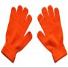 BaiX Boys and Girls Warm Winter Knitted Writing Gloves, 5-12 Years Old (Orange) view 1