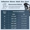Seibertron Half Finger Padded Palm Lightweight Breathable Climbing Rope Gloves for Climbers, Rock Climbing, Rescue, Adventure, Sailing, Kayaking, Outdoor Sports Black XXL view 2