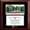 Campus Images NCAA Ball State Cardinals Unisex Silver Medallion Frame Ball State University 10w x 8h Silver Embossed Diploma Frame Lithograph, Brown, One Size view 1