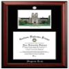 Campus Images NCAA Virginia Tech Hokies Unisex Silver Medallion Frame Virginia Tech 15.5w x 13.5h Silver Embossed Diploma Frame Lithograph, Brown, One Size view 1