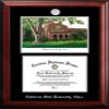 Campus Images NCAA Cal State Chico Wildcats Unisex Silver Medallion Frame California State University, Chico 11w x 8.5h Silver Embossed Diploma Frame Lithograph, Brown, One Size view 1