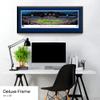 BYU Cougars Football - 44x18-inch Double Mat, Deluxe Framed Picture by Blakeway Panoramas view 4