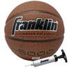 Franklin Sports 5000 Men's + Women's Indoor Basketballs - Official Size 29.5" Inch + 28.5" Inch Men's + Women's Basketball with Air Pump - Composite Indoor Basketballs - Regulation Size BasMketballs, Size 6 view 1