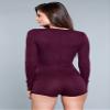 1882 Nala Romper Burgundy view 3