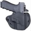 1791 GUNLEATHER Optic Ready Holster - OWB CCW G19 Leather Gun Holster for Belts - Right Handed - Compatible with Glock 19, 23, 27, Springfield XDS view 1